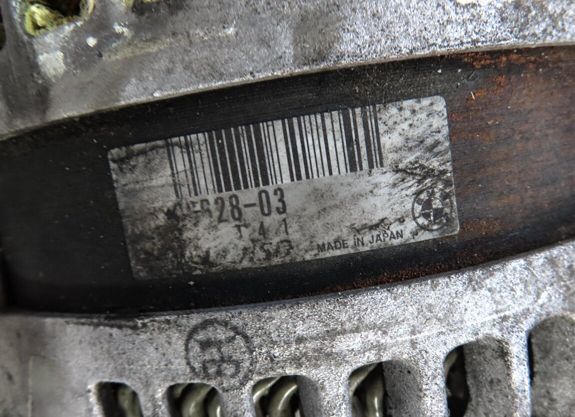 Thumbnail 7: 12-19 BMW 5 6 7 X5 X6 M5 M6 (F06 F10 F12 F15 F16 F85) 4.4L ALTERNATOR (210 AMP)
