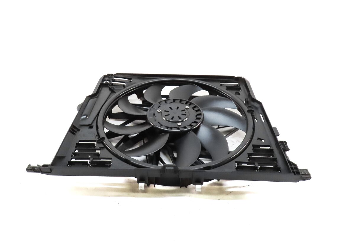Thumbnail 4: 10-18 BMW 550i 550iGT 650i 750i (F01 F06 F10) 850w RADIATOR COOLING FAN & SHROUD