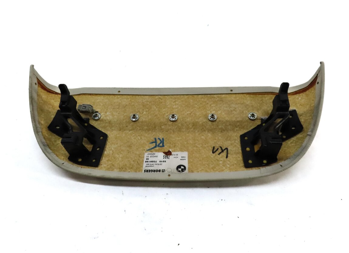 Thumbnail 5: 2013 BMW 750i F01 FRONT RIGHT PASSENGER UPPER SEAT BACK TRIM PIECE & LIGHT BEIGE