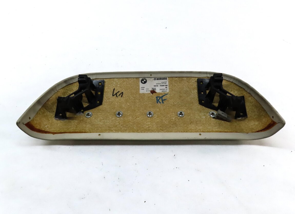 Thumbnail 6: 2013 BMW 750i F01 FRONT RIGHT PASSENGER UPPER SEAT BACK TRIM PIECE & LIGHT BEIGE