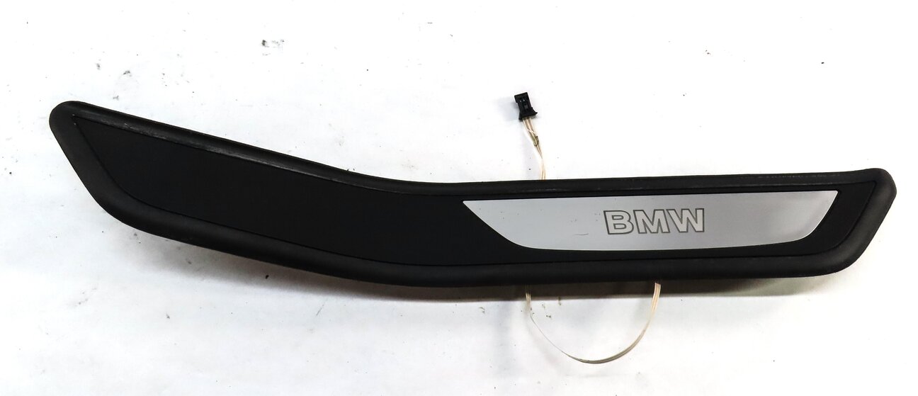 Thumbnail 4: 2013 BMW 750i (F01) FRONT REAR LEFT RIGHT DOOR SILL SCUFF PLATE SET4 (LIGHT UP)