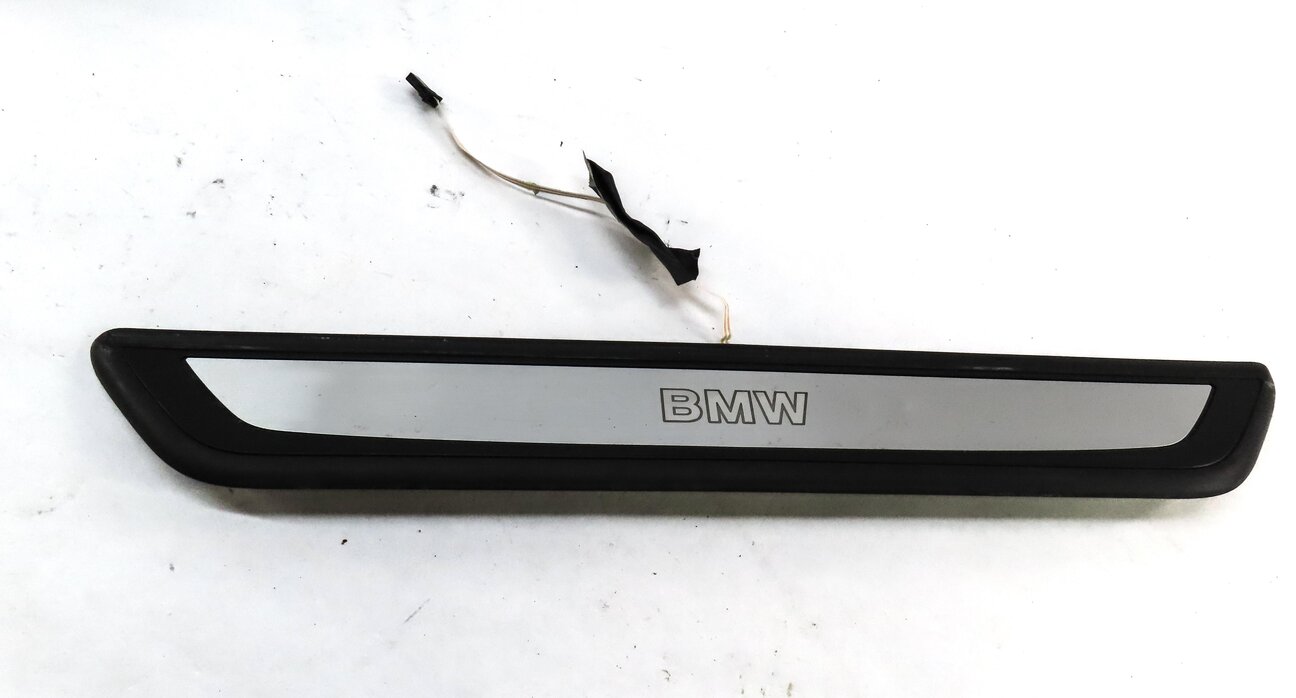 Thumbnail 6: 2013 BMW 750i (F01) FRONT REAR LEFT RIGHT DOOR SILL SCUFF PLATE SET4 (LIGHT UP)