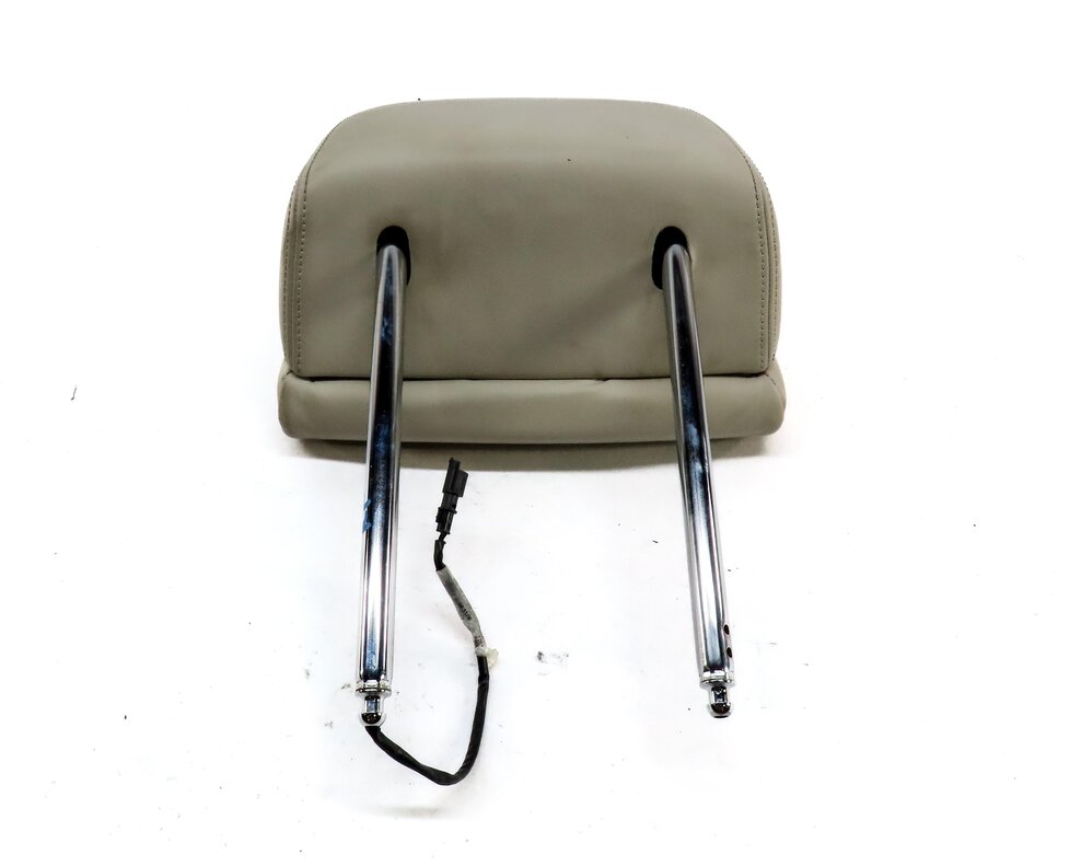 Thumbnail 12: 13-15 BMW 7 (F01) FRONT LEFT DRIVER & RIGHT COMFORT HEADREST SET2 (IVORY WHITE)
