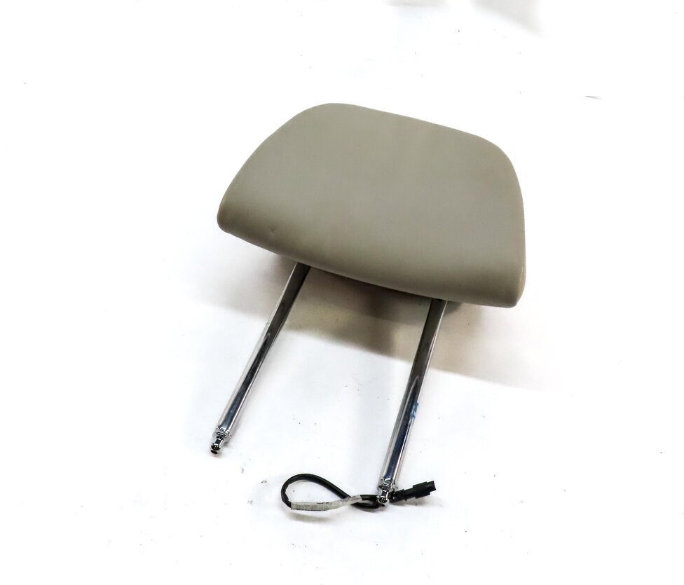 Thumbnail 14: 13-15 BMW 7 (F01) FRONT LEFT DRIVER & RIGHT COMFORT HEADREST SET2 (IVORY WHITE)