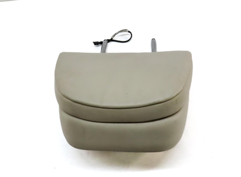 Thumbnail 4: 13-15 BMW 7 (F01) FRONT LEFT DRIVER & RIGHT COMFORT HEADREST SET2 (IVORY WHITE)