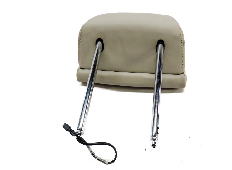 Thumbnail 6: 13-15 BMW 7 (F01) FRONT LEFT DRIVER & RIGHT COMFORT HEADREST SET2 (IVORY WHITE)