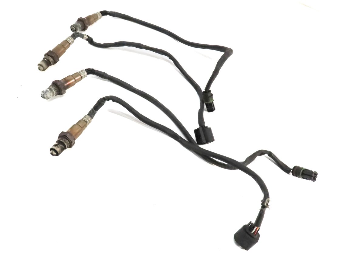 2013 BMW 750i (F01) 4.4L TURBO N63 ENGINE PRE POST CAT O2 OXYGEN SENSOR SET 4