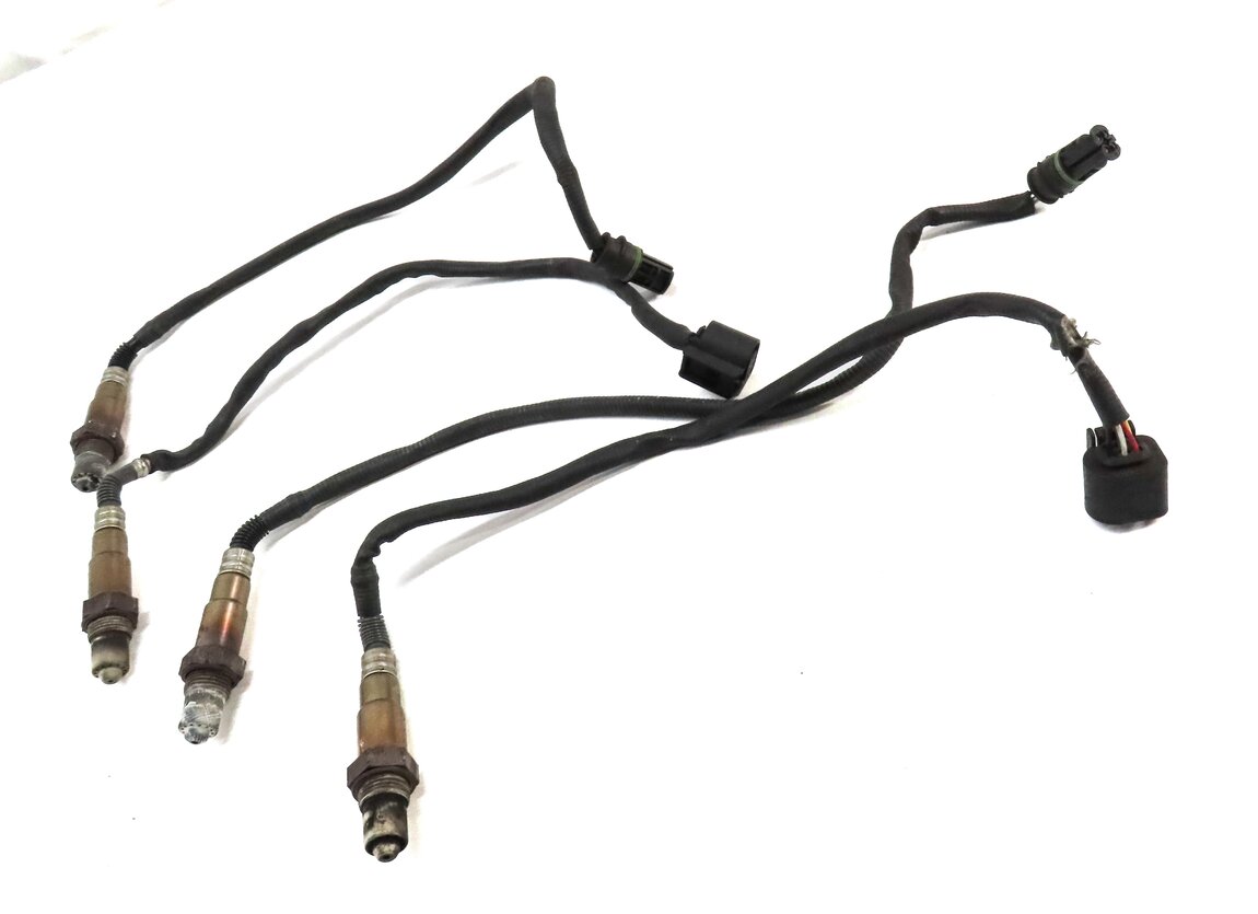 Thumbnail 3: 2013 BMW 750i (F01) 4.4L TURBO N63 ENGINE PRE POST CAT O2 OXYGEN SENSOR SET 4