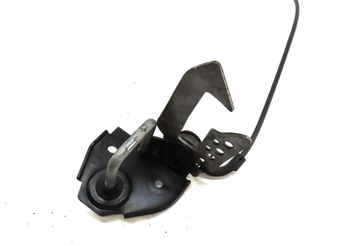 Thumbnail 11: 2013 BMW 750i F01 HOOD SAFETY CATCH HOOK LATCH SET 2 w/ CABLES & RELEASE HANDLE