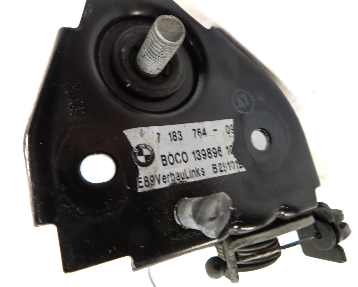 Thumbnail 13: 2013 BMW 750i F01 HOOD SAFETY CATCH HOOK LATCH SET 2 w/ CABLES & RELEASE HANDLE