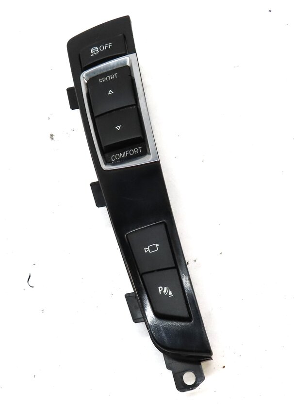Thumbnail 3: 2013 BMW 750i (F01) CONSOLE PDC COMFORT CAMERA TRACTION CONTROL SWITCH BUTTON