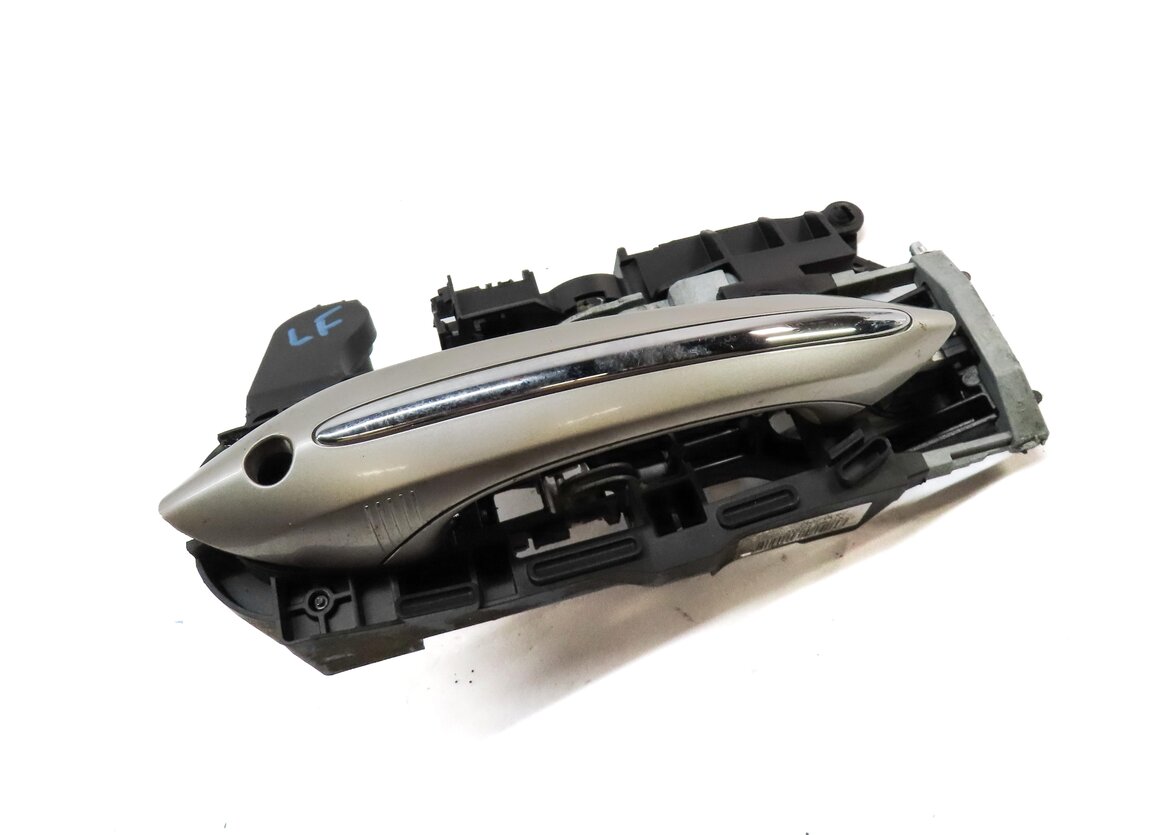 Thumbnail 3: 09-15 BMW 740i 750i 760i B7 F01 LEFT DRIVER DOOR COMFORT ACCESS HANDLE CASHMERE