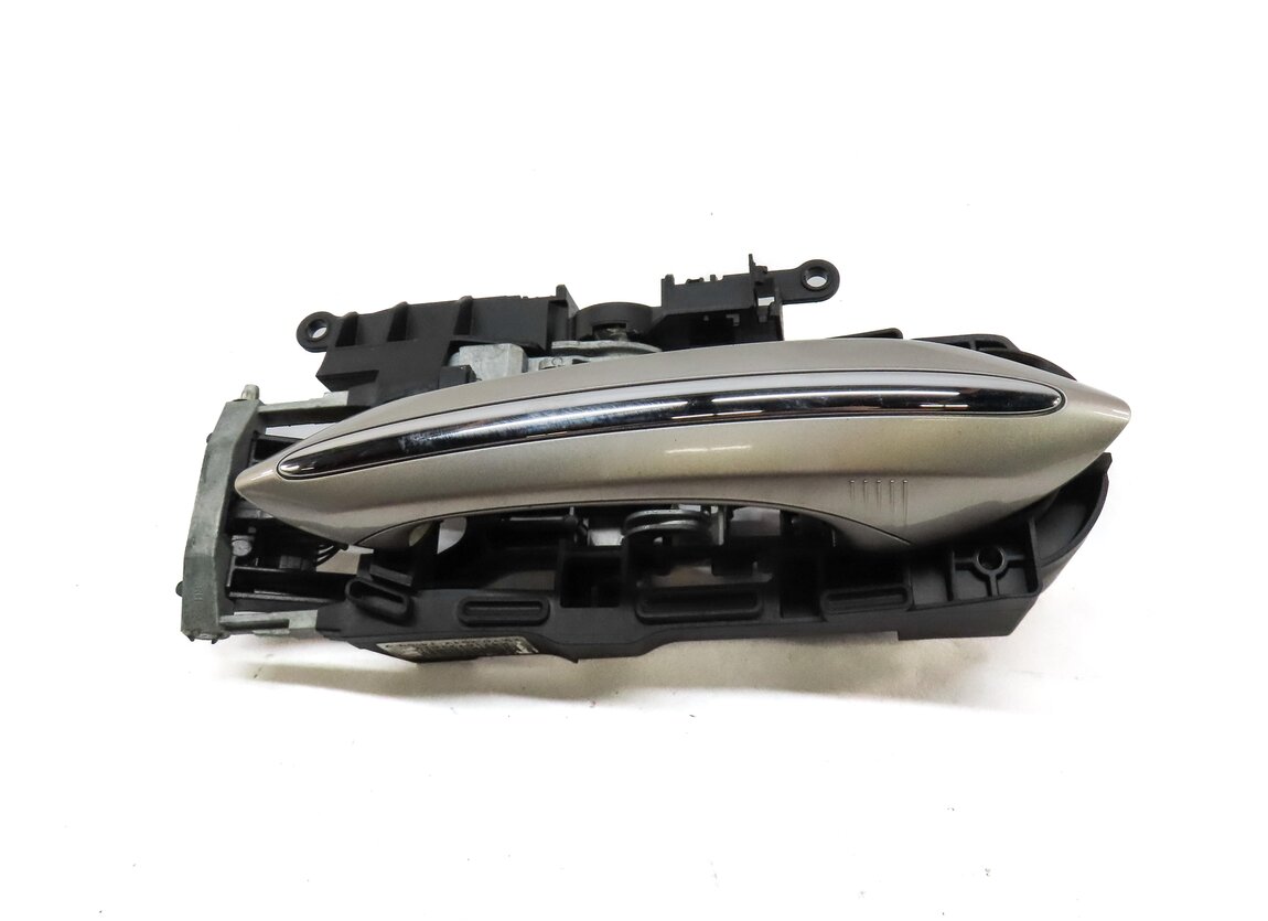 Thumbnail 2: 09-19 BMW 5 6 7 SERIES F01 F07 F10 F12 RIGHT FRONT COMFORT DOOR HANDLE CASHMERE