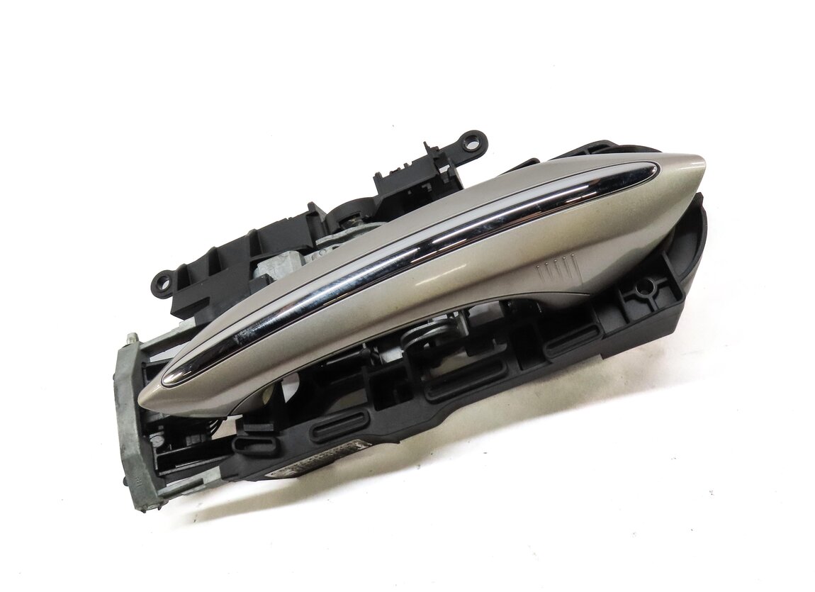 Thumbnail 3: 09-19 BMW 5 6 7 SERIES F01 F07 F10 F12 RIGHT FRONT COMFORT DOOR HANDLE CASHMERE