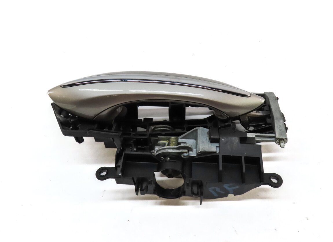 Thumbnail 4: 09-19 BMW 5 6 7 SERIES F01 F07 F10 F12 RIGHT FRONT COMFORT DOOR HANDLE CASHMERE