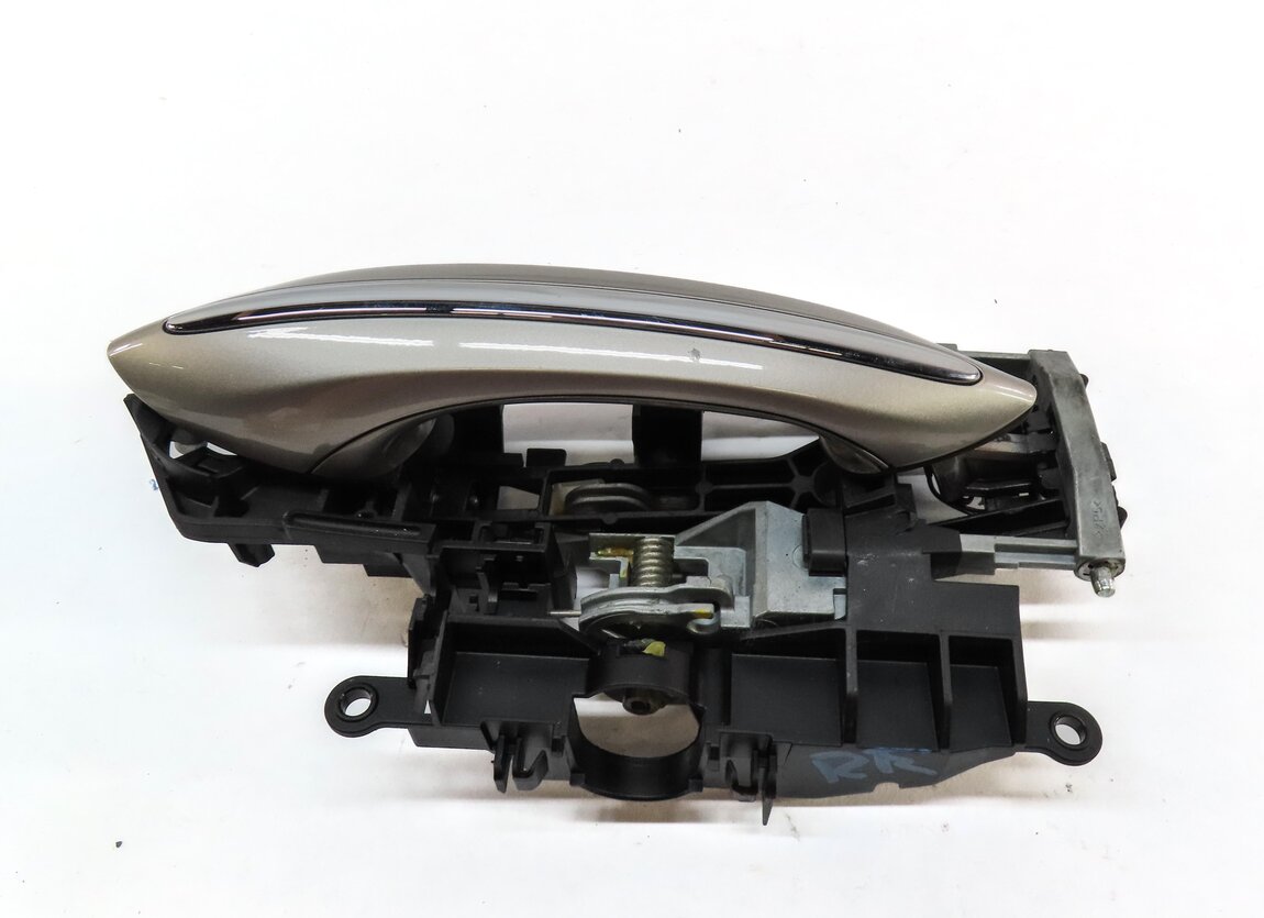 Thumbnail 4: 09-19 BMW 5 6 7 SERIES (F01 F07 F10 F12) RIGHT REAR COMFORT DOOR HANDLE CASHMERE
