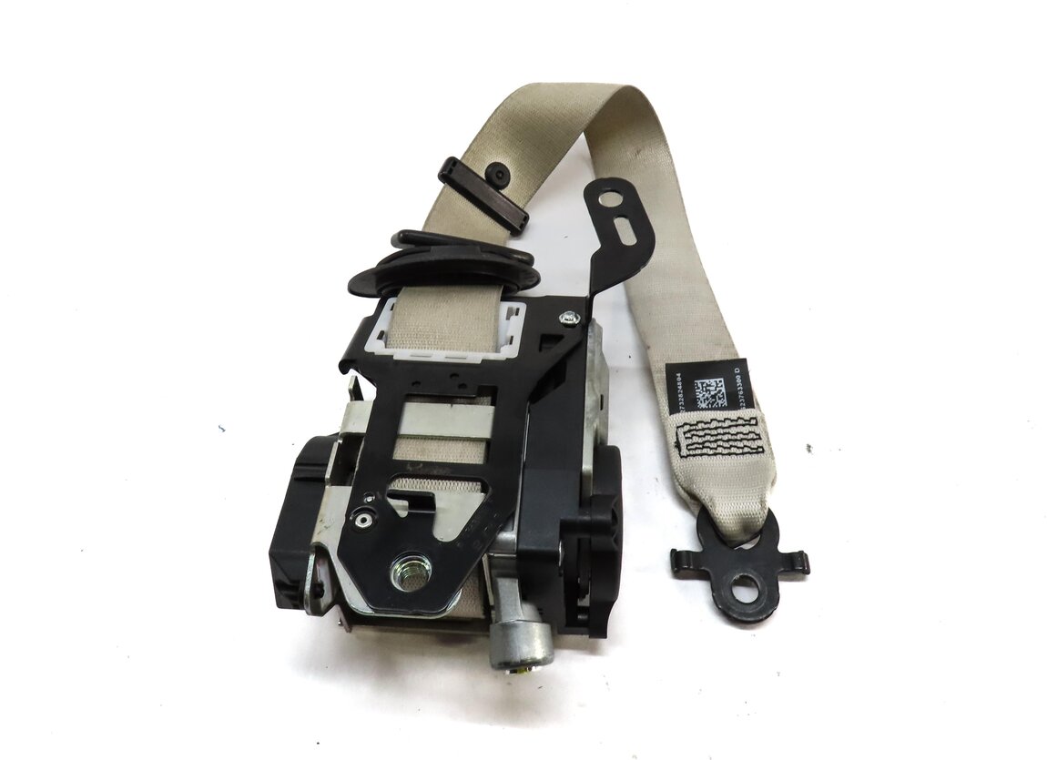 Thumbnail 4: 13-15 BMW 740i 750i 760i (F01 F02 F04) RIGHT FRONT SEATBELT RETRACTOR (BEIGE)