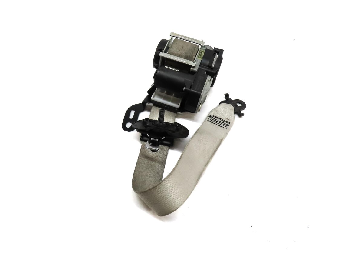 13-15 BMW 740i 750i 760i (F01 F02 F04) LEFT DRIVER SEATBELT RETRACTOR (BEIGE)
