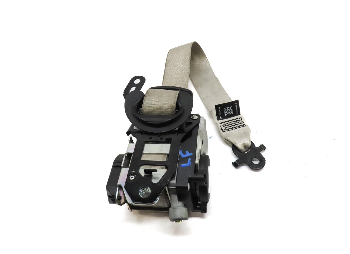 Thumbnail 4: 13-15 BMW 740i 750i 760i (F01 F02 F04) LEFT DRIVER SEATBELT RETRACTOR (BEIGE)