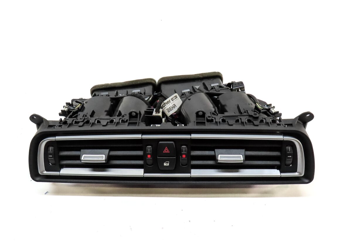 Thumbnail 2: 2013 BMW 750i (F01) FRONT CENTER DASH DASHBOARD HVAC A/C HEATER AIR VENT HAZARD
