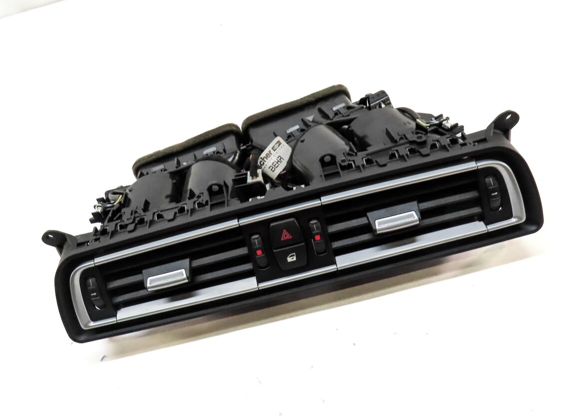 Thumbnail 3: 2013 BMW 750i (F01) FRONT CENTER DASH DASHBOARD HVAC A/C HEATER AIR VENT HAZARD