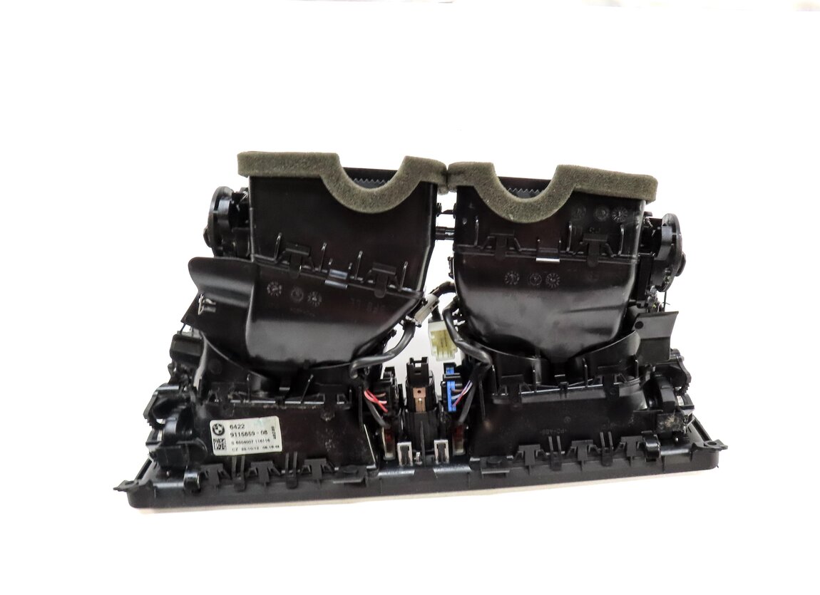 Thumbnail 5: 2013 BMW 750i (F01) FRONT CENTER DASH DASHBOARD HVAC A/C HEATER AIR VENT HAZARD