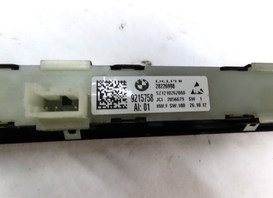 Thumbnail 6: 09-15 BMW 740i 750i 760i (F01) LEFT FRONT DRIVER MEMORY SEAT POSITION SWITCH