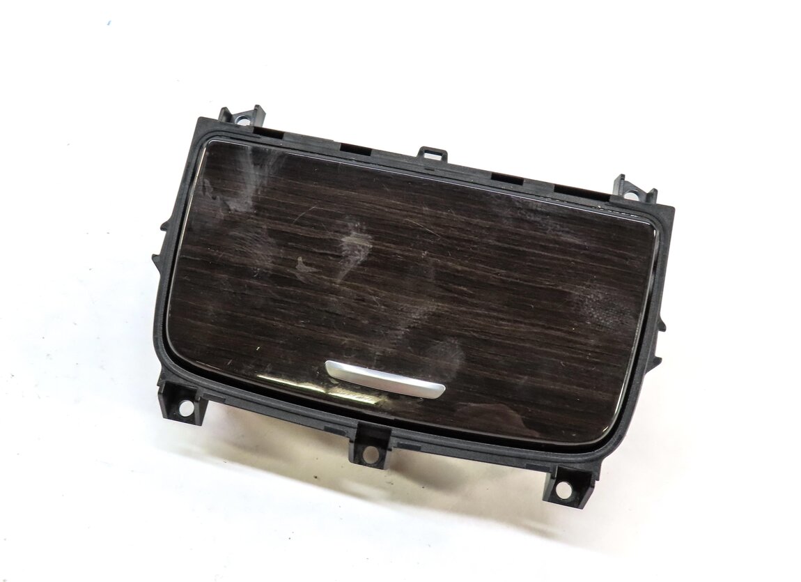 2013 BMW 750i (F01) FRONT CENTER CONSOLE CUPHOLDER CUP HOLDER (SHINY WOOD TRIM)