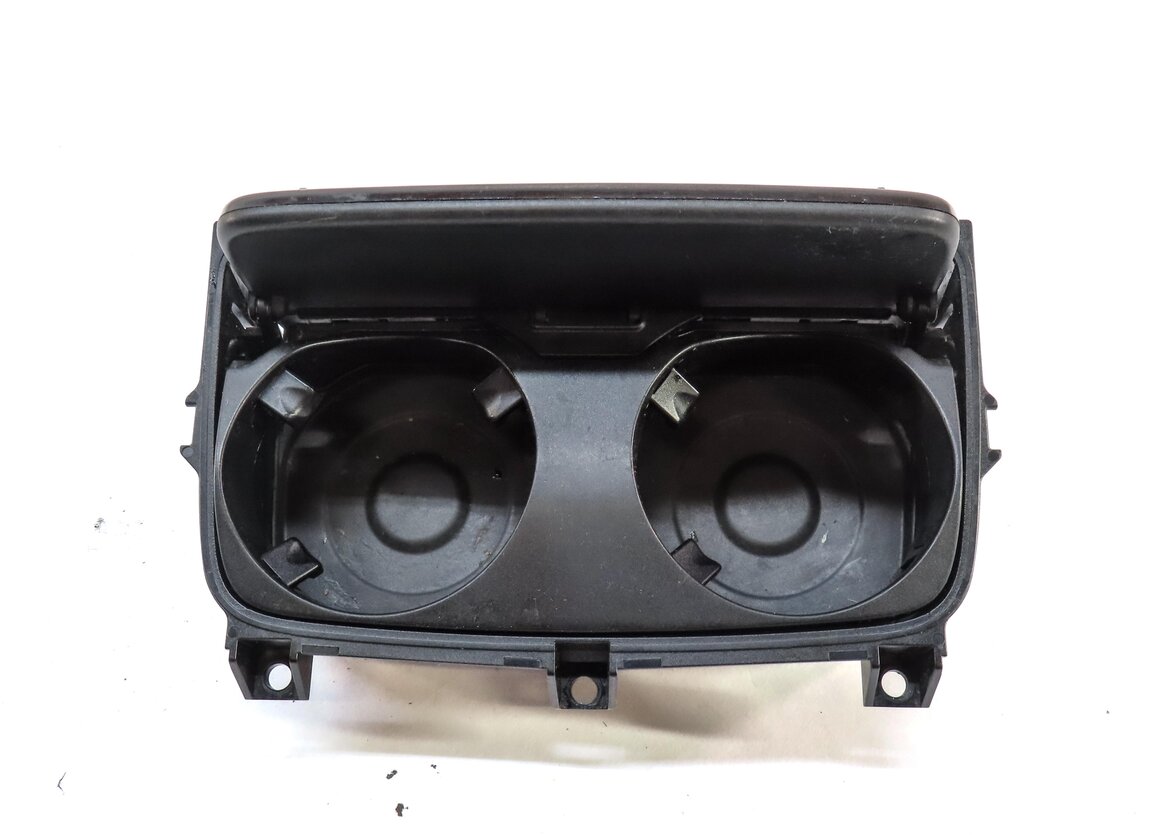 Thumbnail 7: 2013 BMW 750i (F01) FRONT CENTER CONSOLE CUPHOLDER CUP HOLDER (SHINY WOOD TRIM)