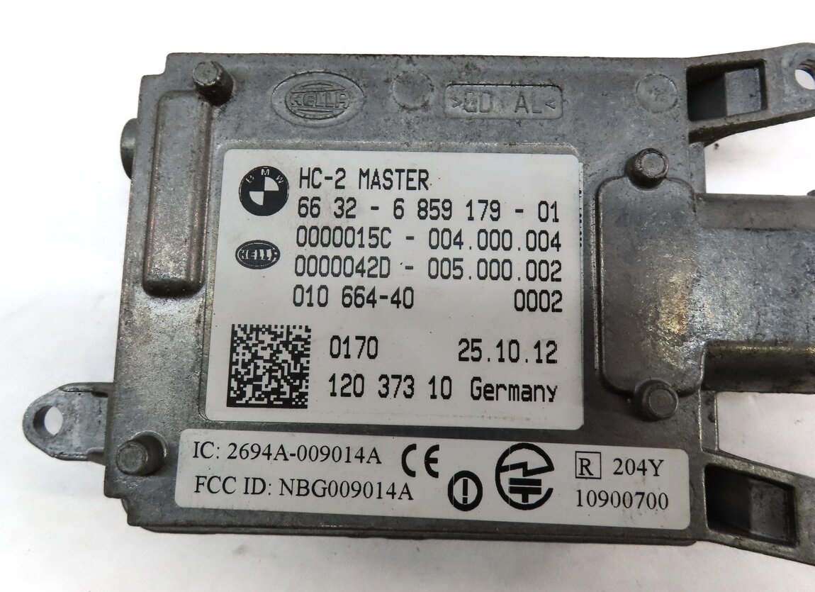 Thumbnail 4: 2013 BMW 750i (F01) REAR RIGHT BLIND SPOT RADAR SENSOR MODULE (MASTER) 6859179