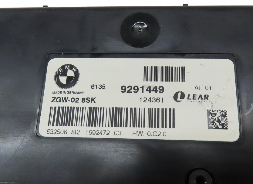 Thumbnail 4: 13-19 BMW 5 / 6 / 7 SERIES (F01 F02 F07 F10 F12) CENTRAL GATEWAY CONTROL MODULE