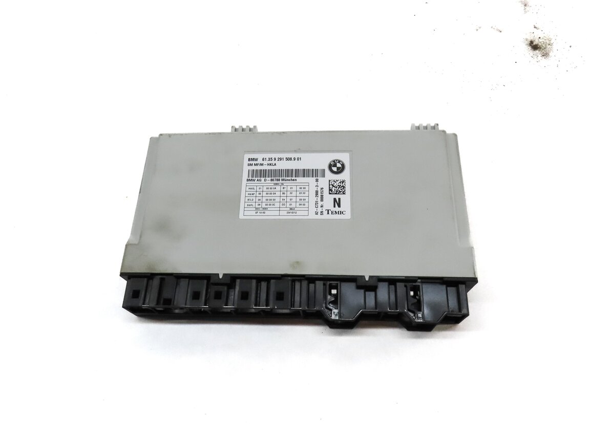Thumbnail 2: 10-17 BMW 5 6 7 SERIES (F01 F06 F10) FRONT RIGHT PASSENGER COMFORT SEAT MODULE