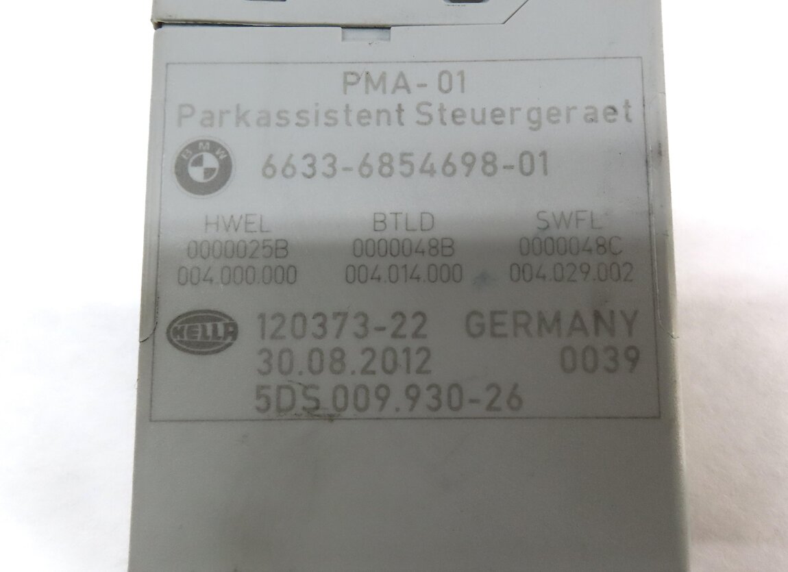 Thumbnail 4: 2013 BMW 750i (F01) AUTO PARK PARKING ASSIST CONTROL MODULE 66336854698