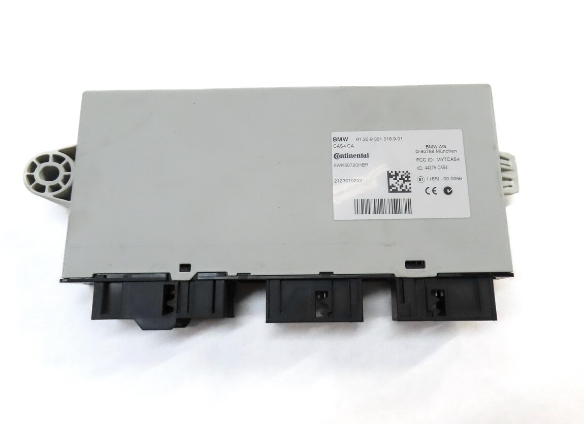 Thumbnail 7: 2013 BMW 750i (F01) 4.4L TURBO N63 CAS COMFORT ENGINE CONTROL MODULE & KEY SET