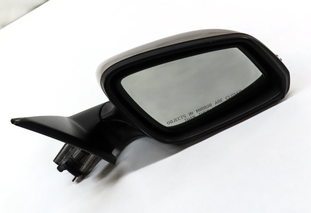 Thumbnail 4: 13-15 BMW 740i 750i 760i F01 F02 F04 RIGHT PFOLD AUTODIM CAMERA MIRROR CASHMERE