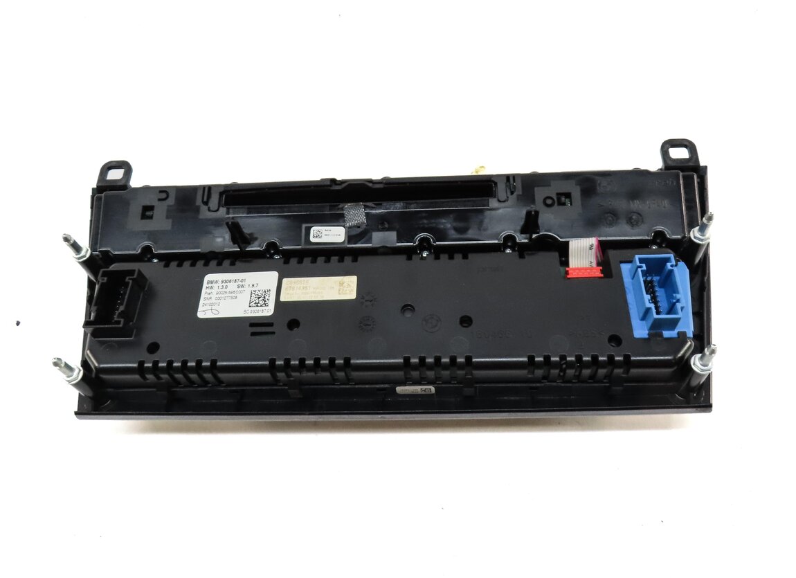Thumbnail 5: 2011-2015 BMW 740i 750i 760i (F01) FRONT A/C HEATER CLIMATE RADIO CONTROL PANEL
