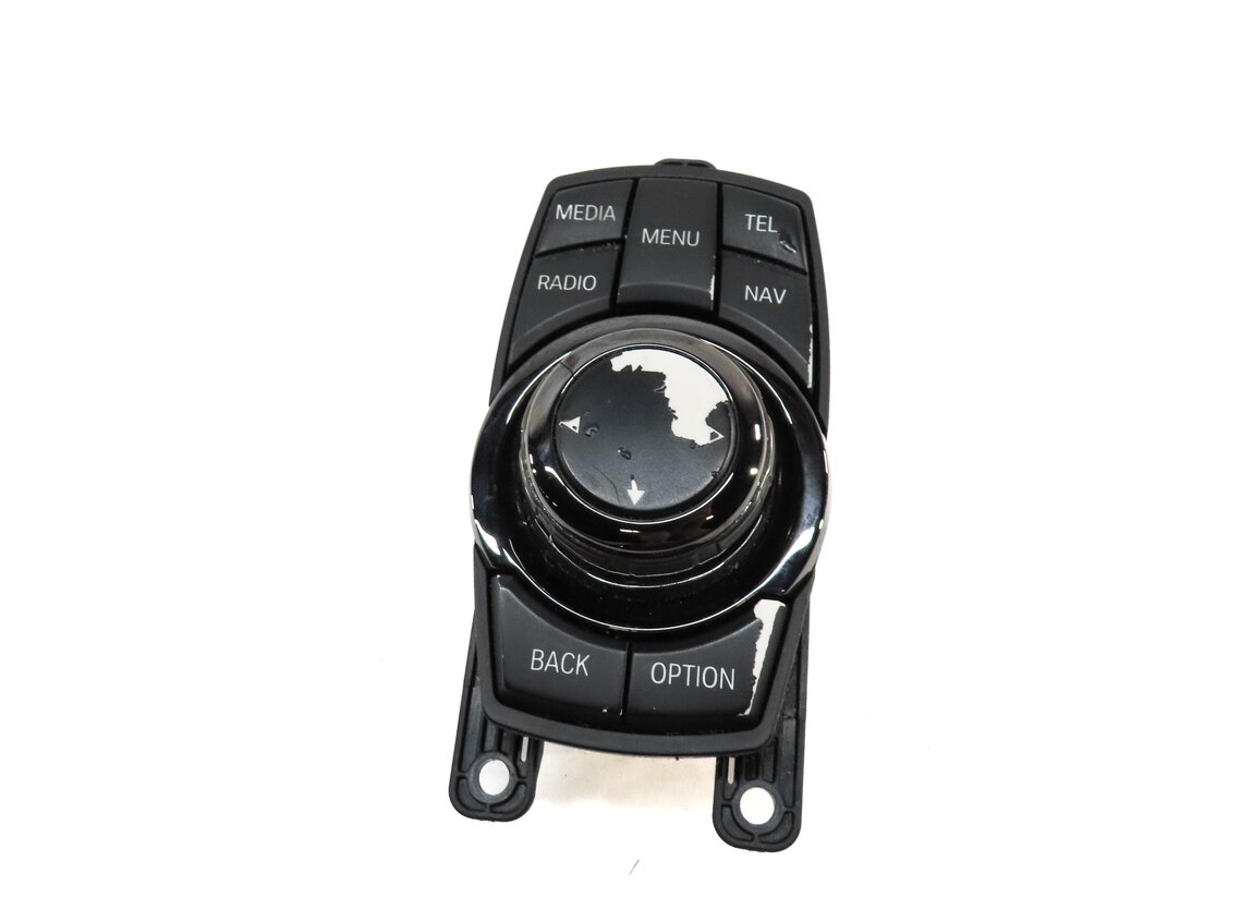 Thumbnail 2: 2013 BMW 750i (F01) RADIO NAVIGATION iDRIVE CONTROL KNOB BUTTONS (CERAMIC 4 PIN)