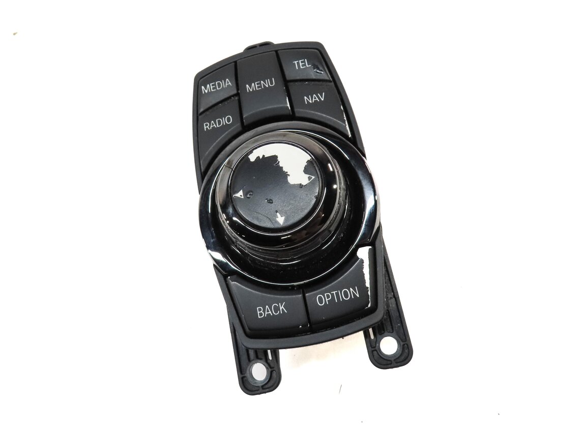 Thumbnail 3: 2013 BMW 750i (F01) RADIO NAVIGATION iDRIVE CONTROL KNOB BUTTONS (CERAMIC 4 PIN)