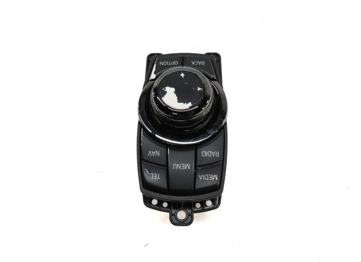 Thumbnail 4: 2013 BMW 750i (F01) RADIO NAVIGATION iDRIVE CONTROL KNOB BUTTONS (CERAMIC 4 PIN)