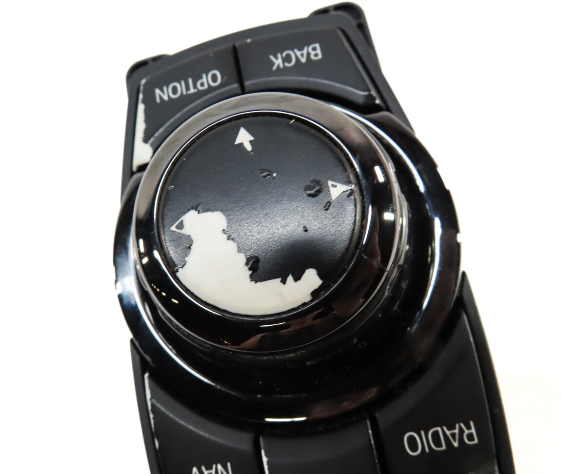 Thumbnail 7: 2013 BMW 750i (F01) RADIO NAVIGATION iDRIVE CONTROL KNOB BUTTONS (CERAMIC 4 PIN)