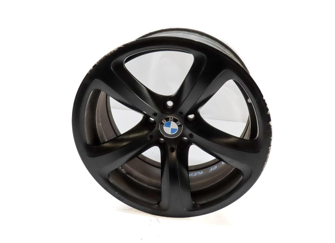 2006-2010 BMW 650i (E63 E64) 19x8.ALUMINUM 5 SPOKE WHEEL RIM (PAINTED BLACK)