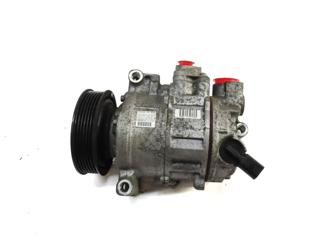 Thumbnail 6: 2012-2016 AUDI A6 (C7) 2.0L CAEB / CAED TURBO ENGINE AIR A/C COMPRESSOR PUMP