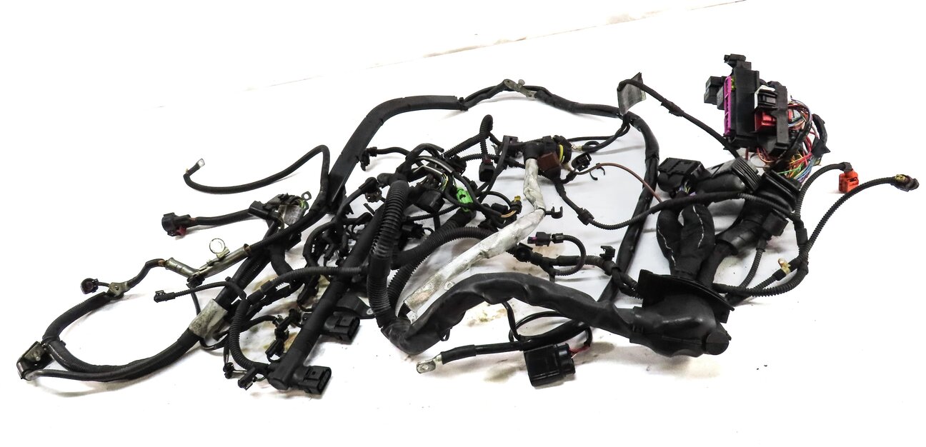 Thumbnail 2: 2014 AUDI A6 (C7) AUTO AWD 2.0L TURBO CAED ENGINE WIRE WIRING HARNESS