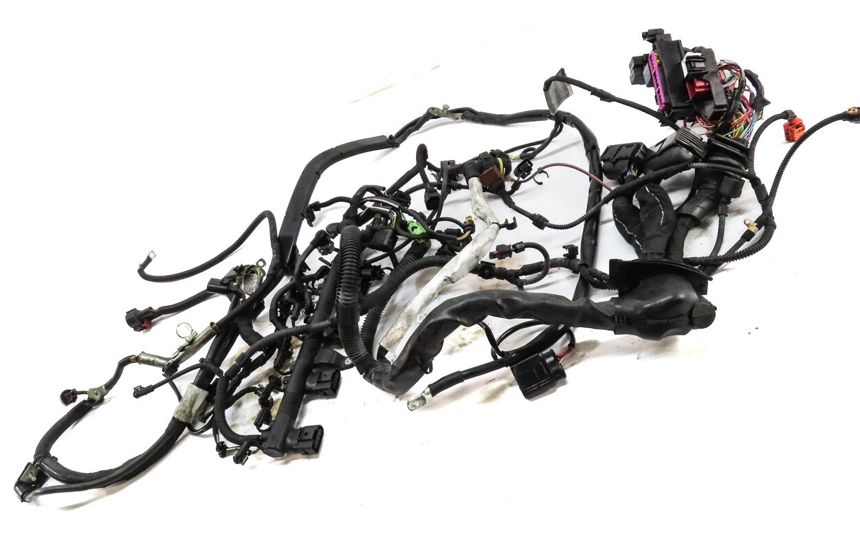 Thumbnail 3: 2014 AUDI A6 (C7) AUTO AWD 2.0L TURBO CAED ENGINE WIRE WIRING HARNESS