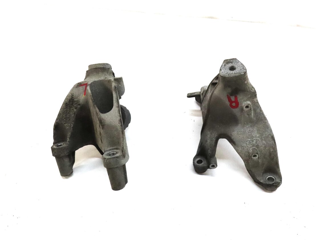 Thumbnail 4: 2014 AUDI A6 (C7) 2.0L TURBO CAED LEFT & RIGHT ENGINE MOUNT & BRACKET SET 4