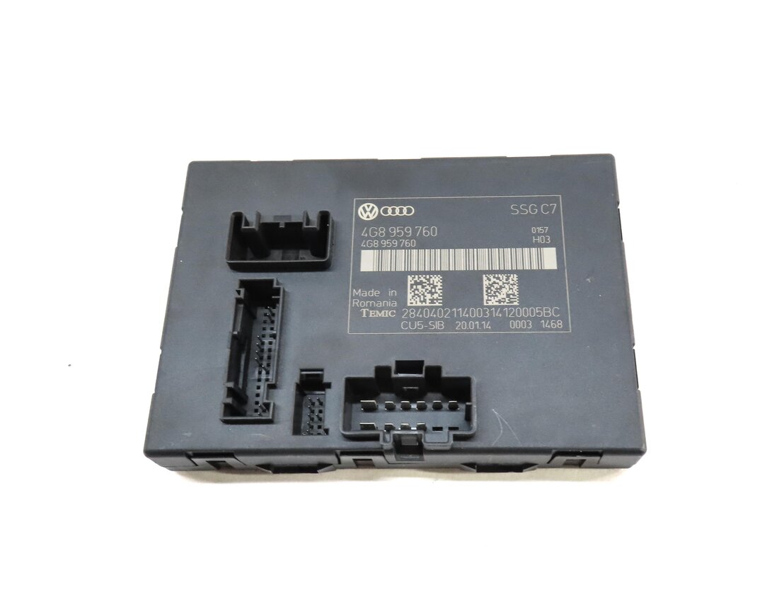 Thumbnail 2: 2014 AUDI A6 (C7) FRONT LEFT DRIVER SEAT CONTROL MODULE 4G8959760