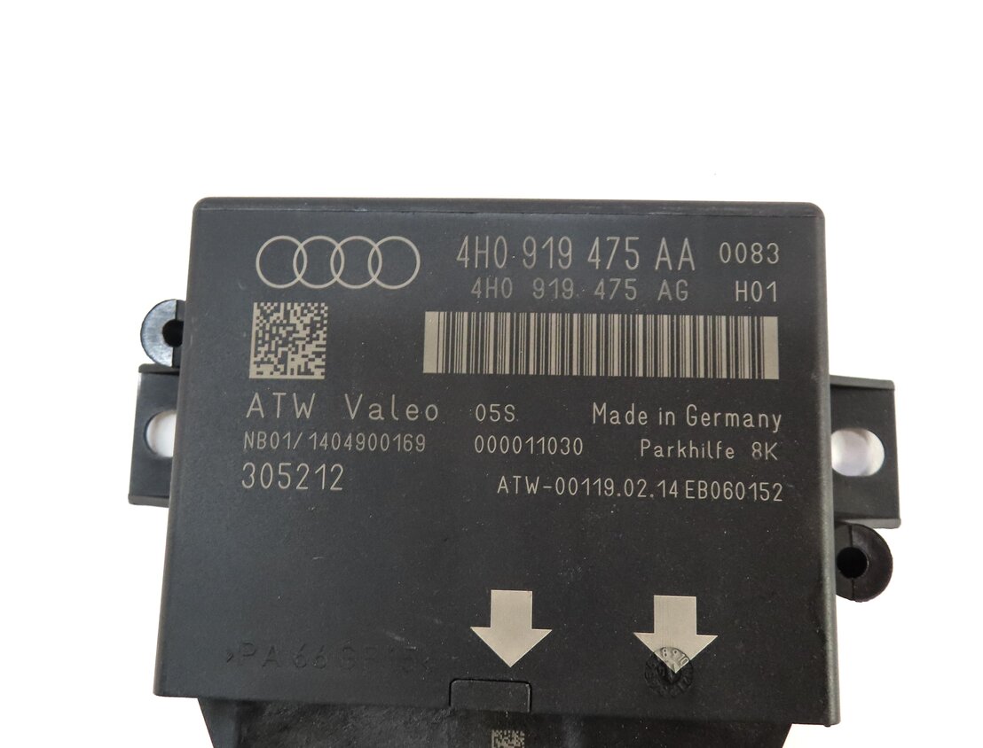 Thumbnail 4: 2014 AUDI A6 (C7) PARKING PARK ASSIST PDC CONTROL MODULE 4H0919475AA