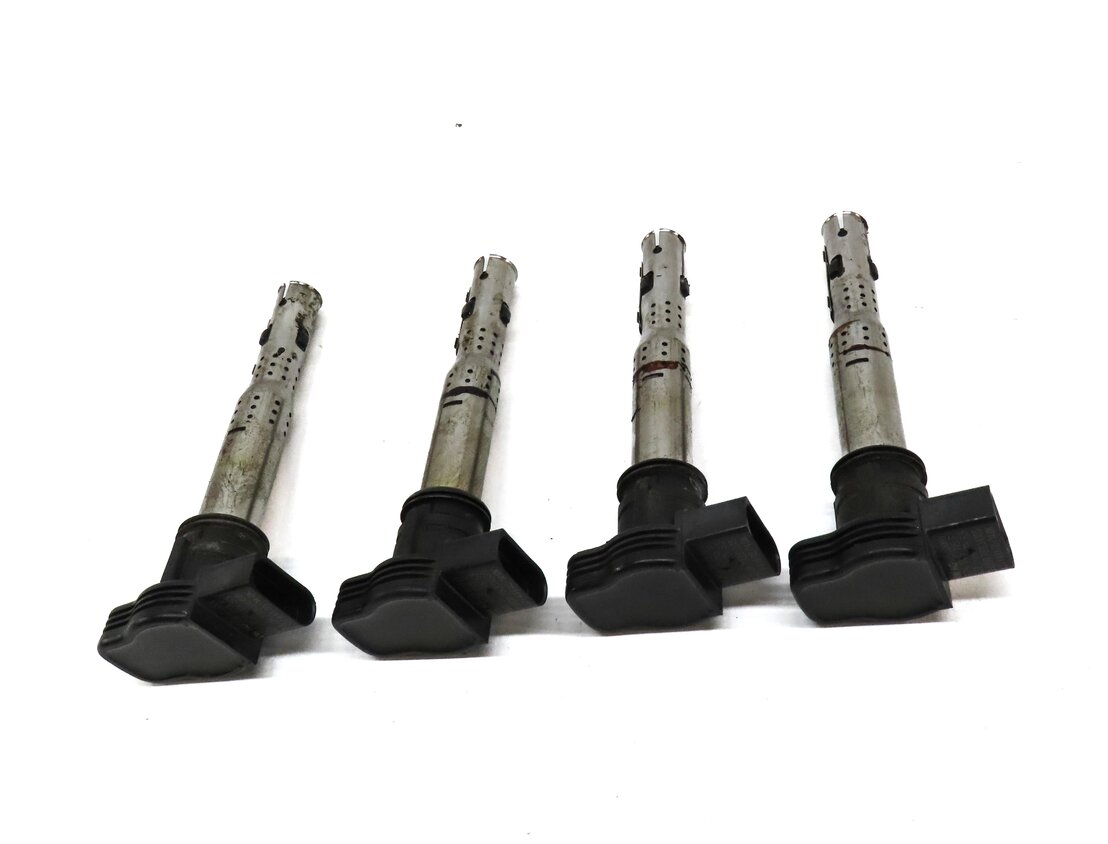 Thumbnail 2: 07-17 AUDI A3 A4 S4 A5 S5 A6 Q3 Q5 R8 TT 8P 8K 8T 8R C7 2.0T IGNITION COIL SET 4