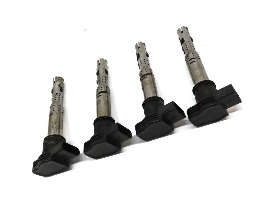 Thumbnail 3: 07-17 AUDI A3 A4 S4 A5 S5 A6 Q3 Q5 R8 TT 8P 8K 8T 8R C7 2.0T IGNITION COIL SET 4