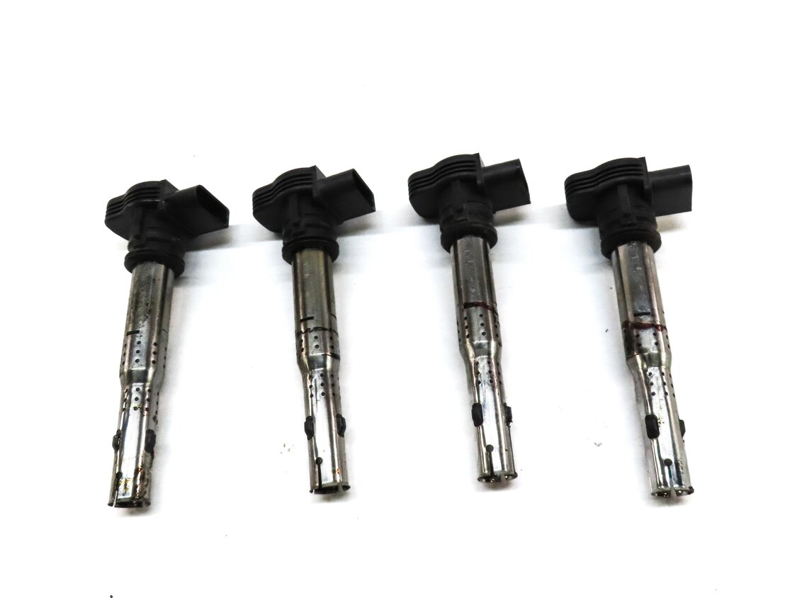 Thumbnail 4: 07-17 AUDI A3 A4 S4 A5 S5 A6 Q3 Q5 R8 TT 8P 8K 8T 8R C7 2.0T IGNITION COIL SET 4